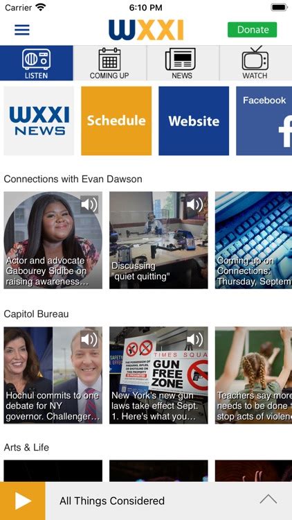 WXXI Public Media App .